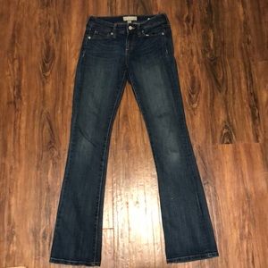 Banana republic slim boot cut jeans.